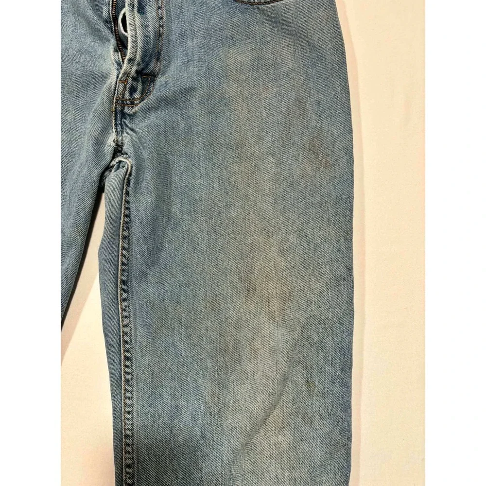 Levis 550 Relaxed Fit Jeans Mens 36x30 Light Wash Blue Denim Vintage Tapered‎
